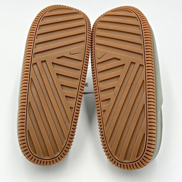 Nike Calm Slide Sandals Slides Medium Olive Gum FD4116-203 Mens Size 9 Womens 10 main image 9